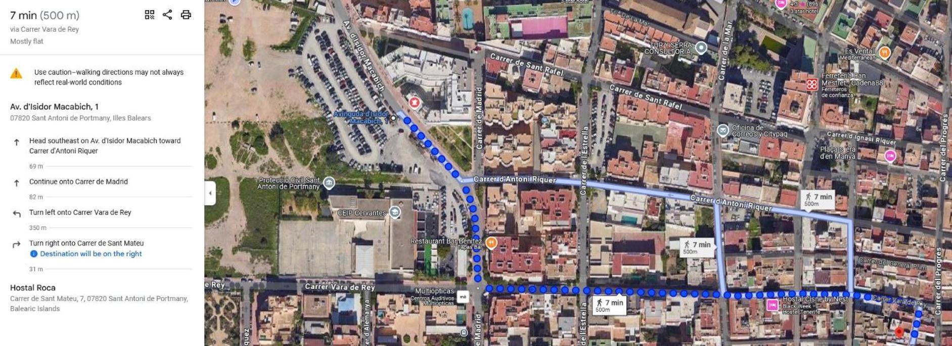 Hostal Roca Σαν Αντόνιο Εξωτερικό φωτογραφία